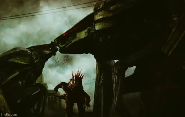 If Evolved Godzilla was in Godzilla (2014).mp3 | made w/ Imgflip meme maker