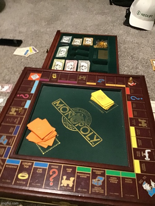 Yeah I got that fancy ahh monopoly board | made w/ Imgflip meme maker