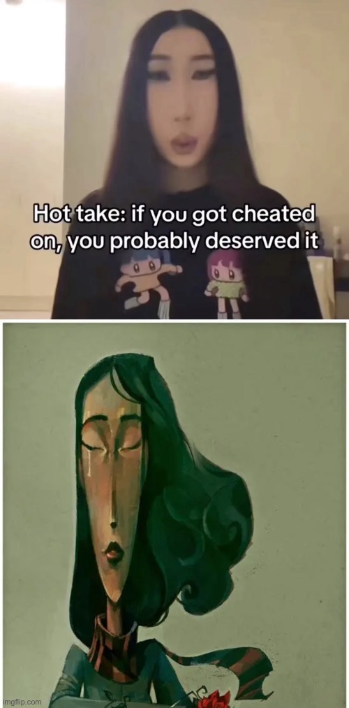 she gets longer every time i see her | made w/ Imgflip meme maker