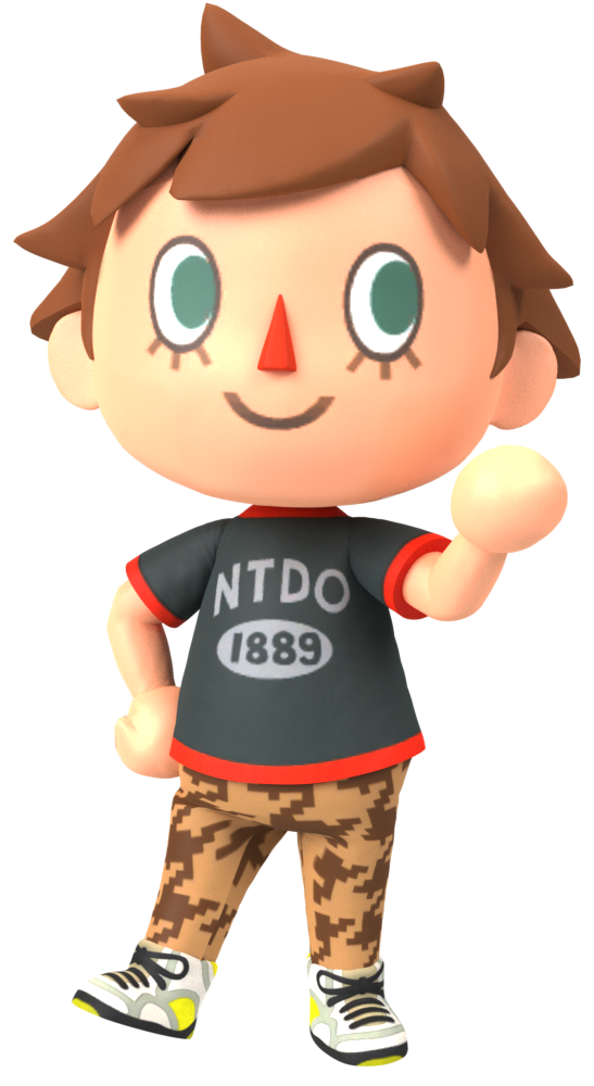 Male Villager (MK8) Blank Meme Template