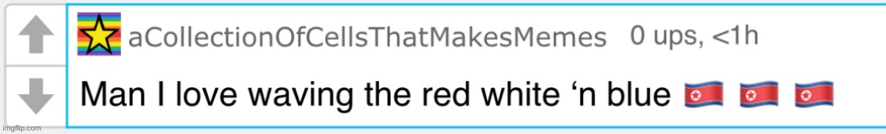 Man I love waving the red white ‘n blue | image tagged in man i love waving the red white n blue | made w/ Imgflip meme maker