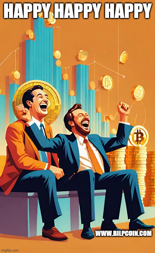 HAPPY HAPPY HAPPY; WWW.BILPCOIN.COM | made w/ Imgflip meme maker