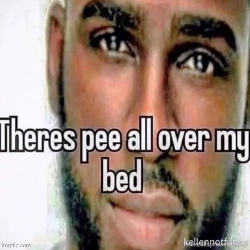 There's pee all over my pants | made w/ Imgflip meme maker