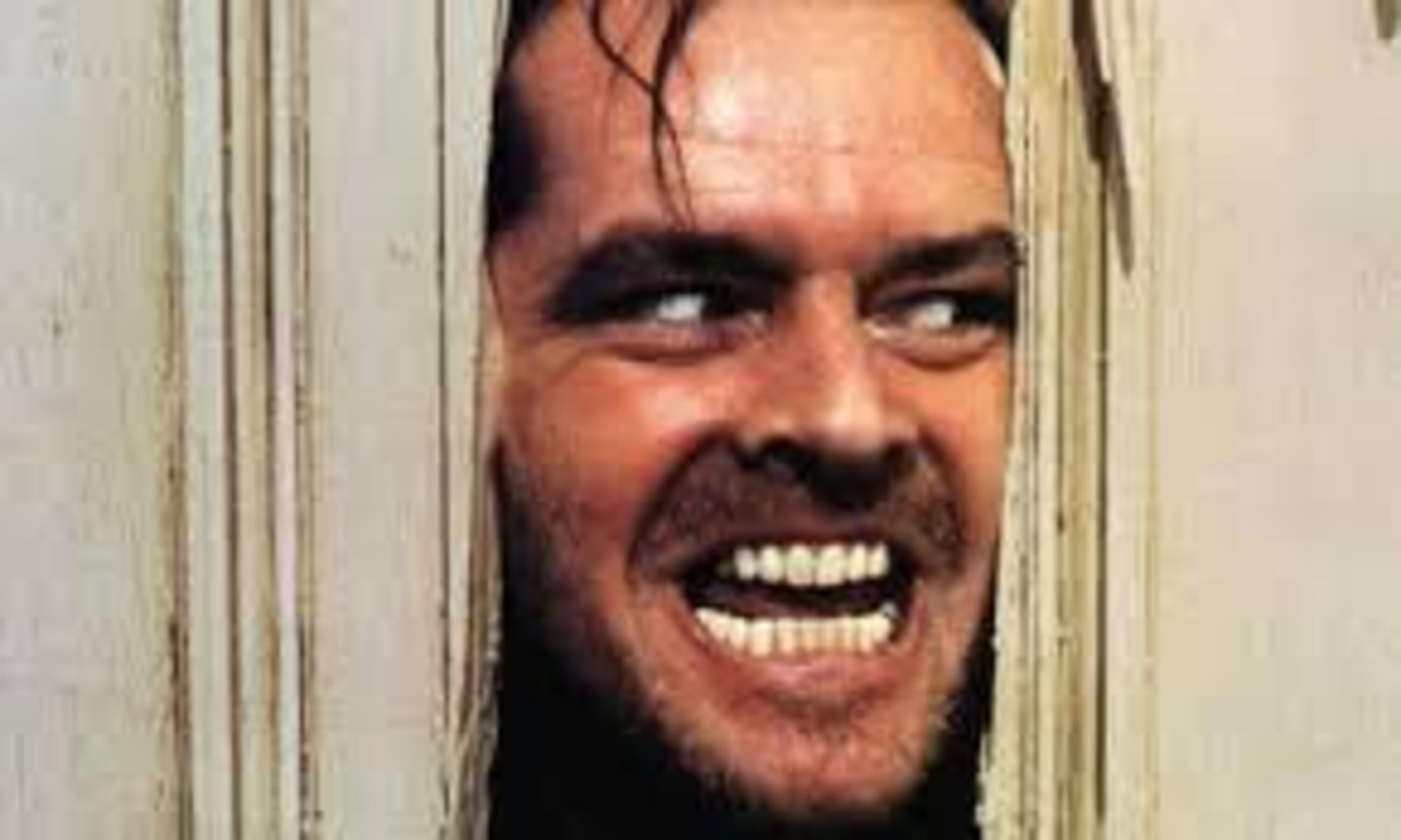 Jack Nicholson door the shining Blank Meme Template