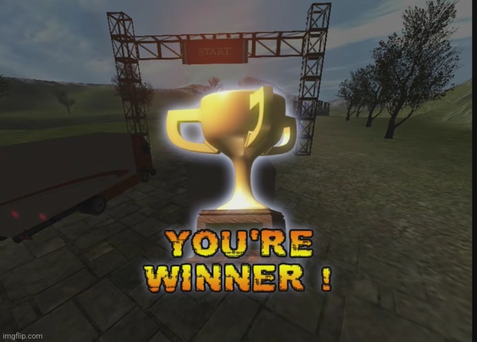 You're winner | image tagged in you're winner | made w/ Imgflip meme maker