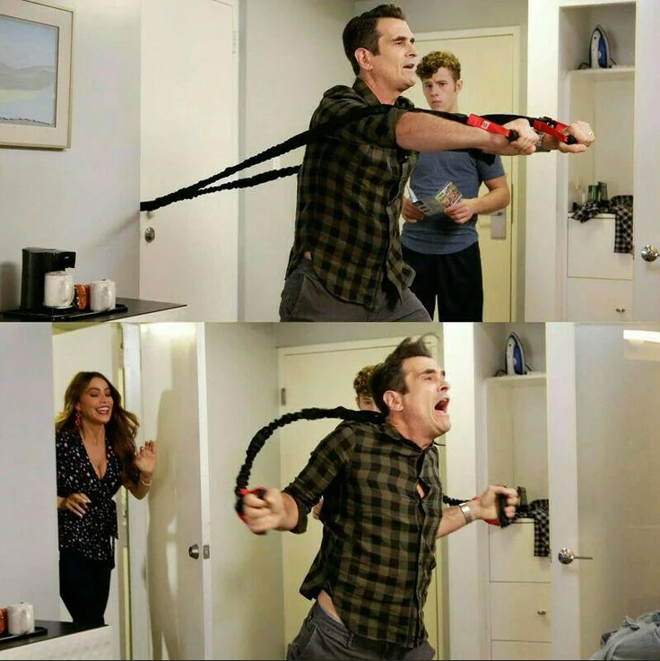 Modern Family Surprise Blank Meme Template