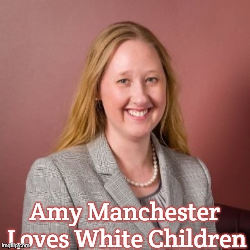 Amy Manchester | image tagged in jesus loves white children,nh,new hampshire,amy manchester | made w/ Imgflip meme maker