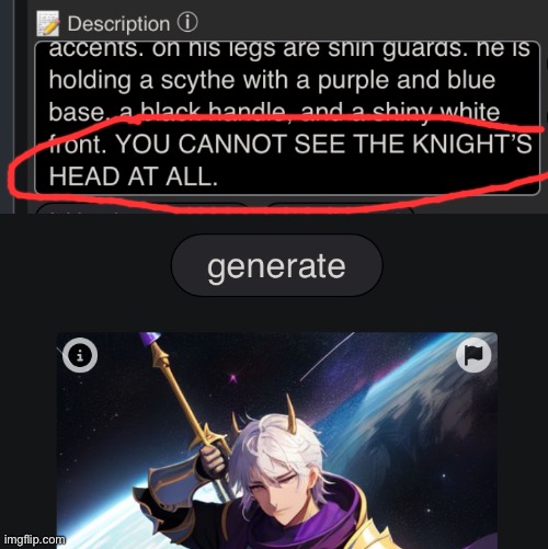 it isn’t even that big of a detail compared to some other things (which the ai got right) | made w/ Imgflip meme maker