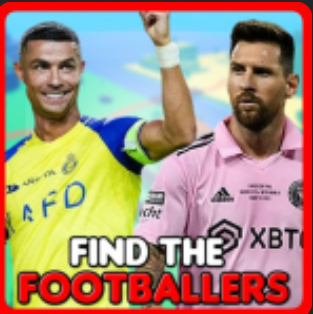 High Quality Find the footballers Blank Meme Template