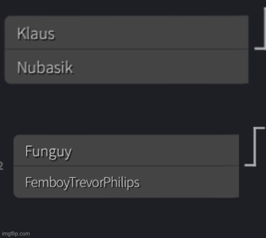 This is double elimination, so you get TWO chances at life. Vote for who you want to win | made w/ Imgflip meme maker