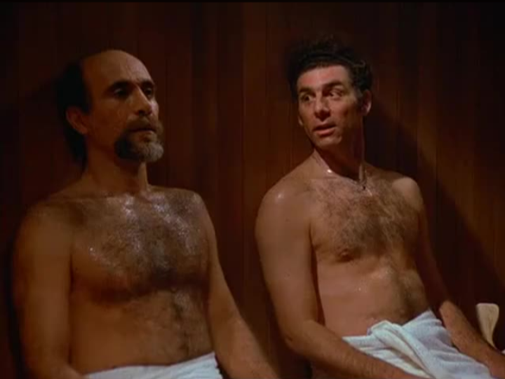 Seinfeld Sauna Blank Meme Template