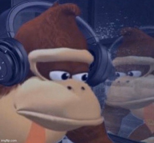 keep honoring | image tagged in sad donkey kong | made w/ Imgflip meme maker