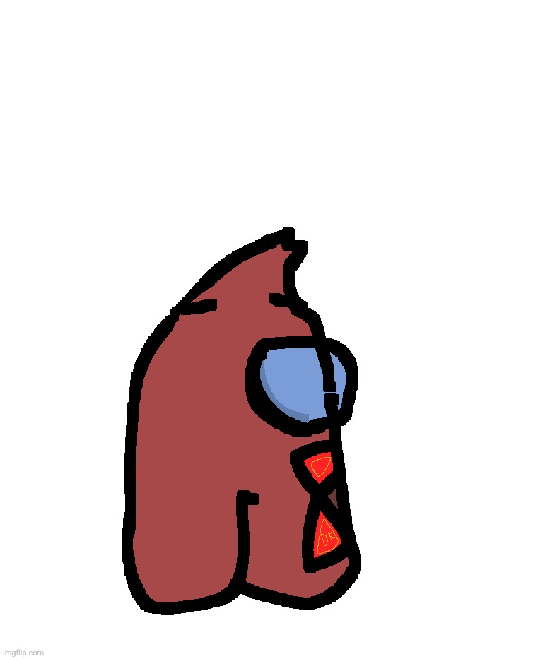 Since ai wouldn't make some good shit I made FK as amogus myself | made w/ Imgflip meme maker