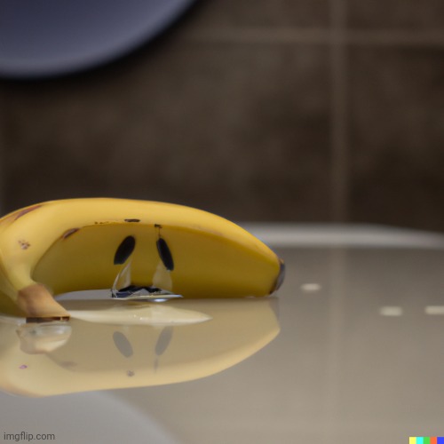 Sad banana with reflection | image tagged in sad banana with reflection | made w/ Imgflip meme maker