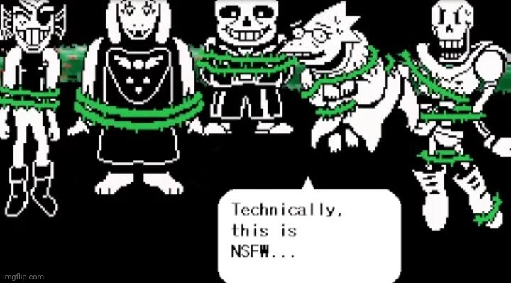 Alphys Technically This Is NSFW | image tagged in alphyss technically this is nsfw | made w/ Imgflip meme maker