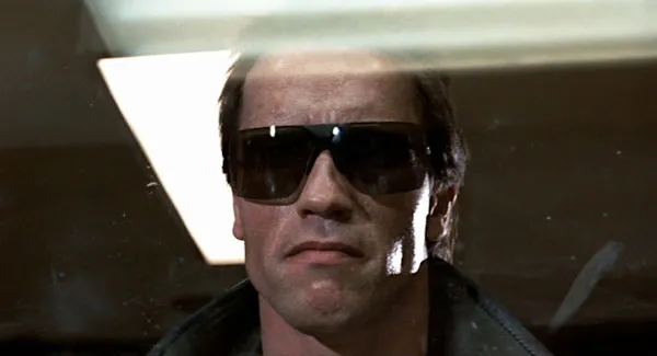 Arnold Terminator Window Blank Meme Template
