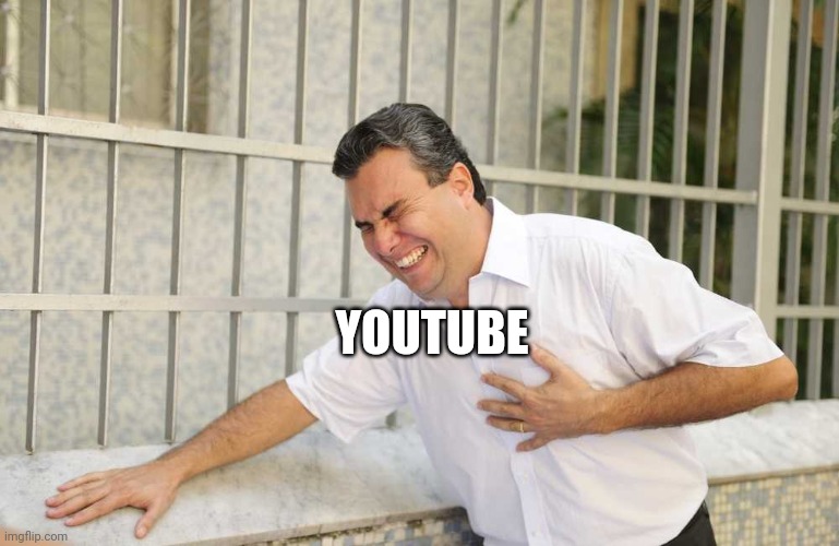 ouch | YOUTUBE | image tagged in ouch | made w/ Imgflip meme maker