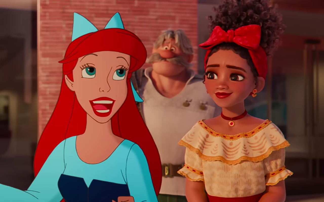 Ariel and Dolores Blank Meme Template