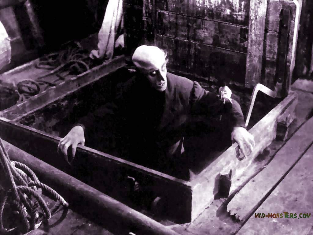 High Quality nosferatu emerging from ship Blank Meme Template