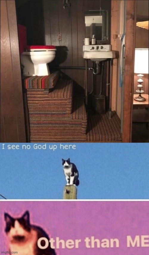 On the throne | image tagged in i see no god up here other than me,toilet,game of thrones | made w/ Imgflip meme maker