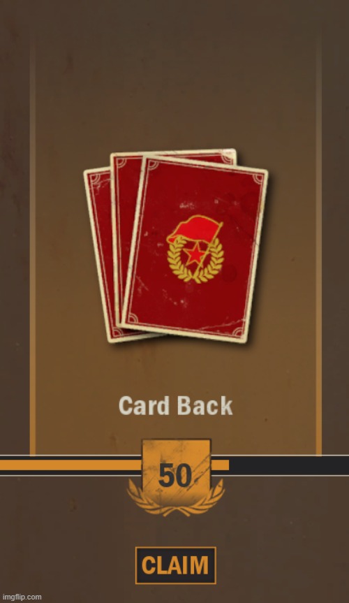 unlocked this card back, and it's epic | image tagged in frost,kards | made w/ Imgflip meme maker