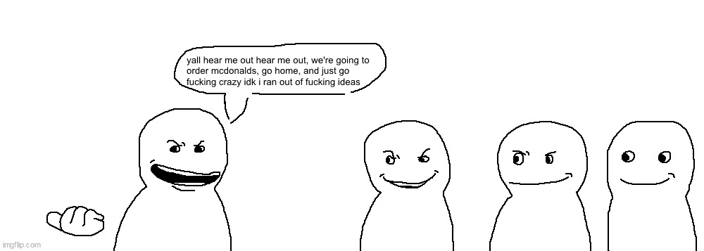 progress on my fallenchungus inspired comic about types of "hear me outs" | made w/ Imgflip meme maker