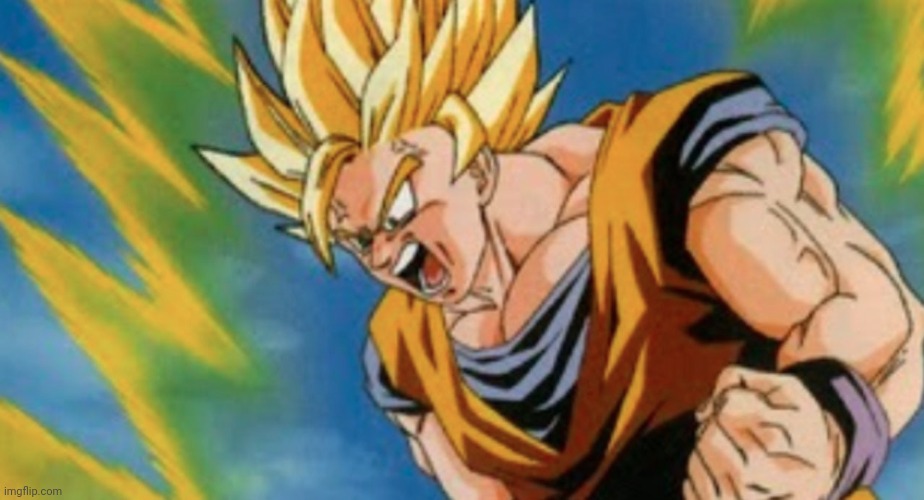 goku screaming | image tagged in goku screaming | made w/ Imgflip meme maker