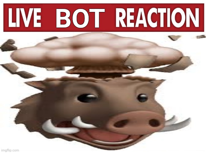 Live reaction | BOT | image tagged in live reaction,characterai,cai,ai,meta | made w/ Imgflip meme maker