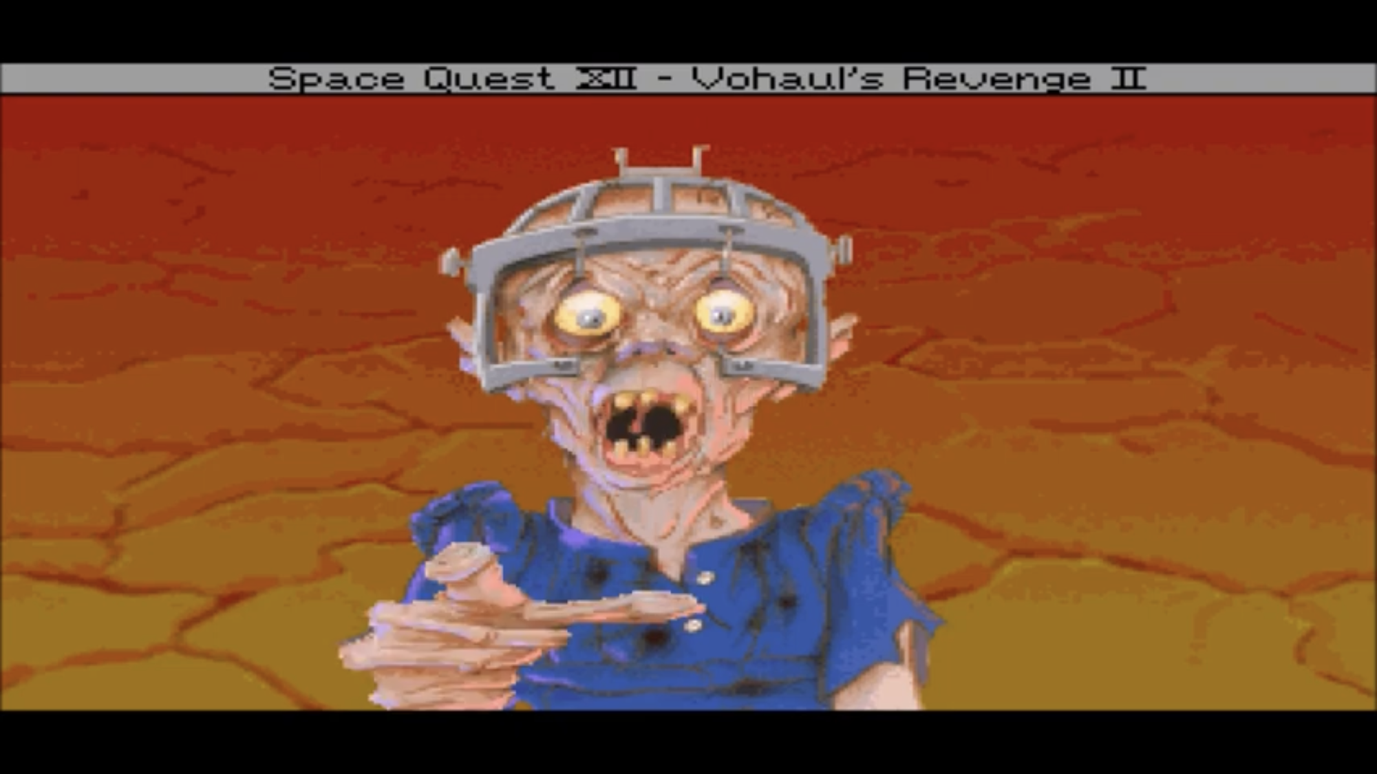 Space Quest 4 zombie Blank Meme Template