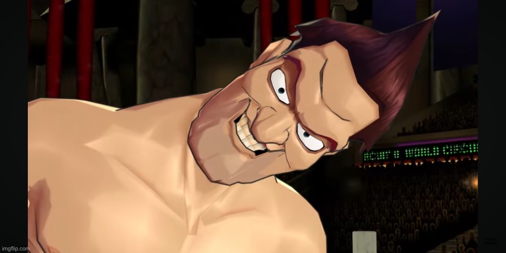 Punch out slasher smile | image tagged in slasher smile | made w/ Imgflip meme maker