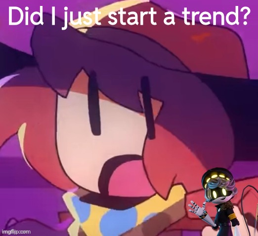 What should I call this? | Did I just start a trend? | image tagged in what should i call this | made w/ Imgflip meme maker