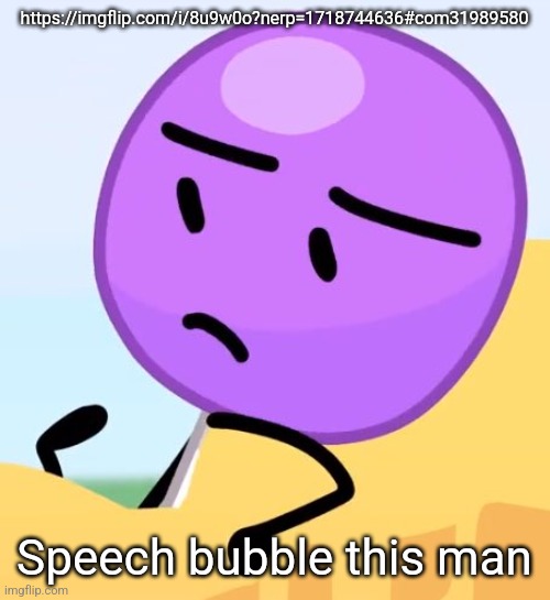 Lollipop. | https://imgflip.com/i/8u9w0o?nerp=1718744636#com31989580; Speech bubble this man | image tagged in lollipop | made w/ Imgflip meme maker