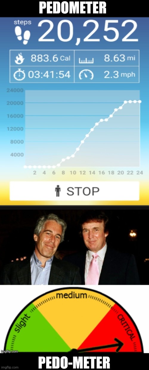 PEDOMETER; PEDO-METER | image tagged in scumbag republicans,terrorists,conservative hypocrisy,trailer trash,jeffrey epstein | made w/ Imgflip meme maker