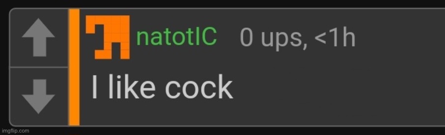 nat "I like cock" | image tagged in nat i like cock | made w/ Imgflip meme maker