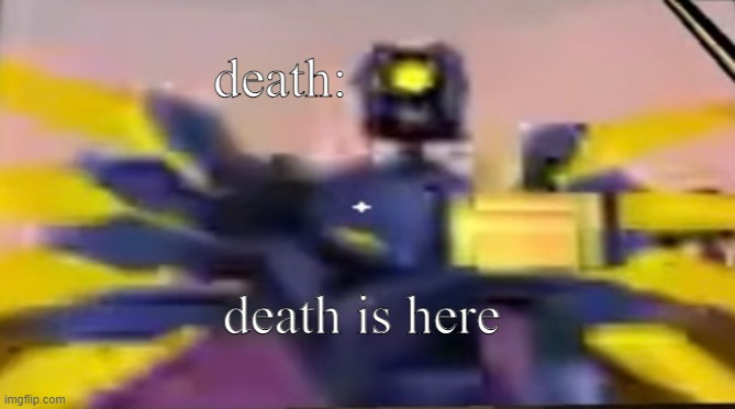 ultrakill | death:; death is here | image tagged in v1 ultrakill thumbs up | made w/ Imgflip meme maker