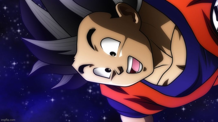 Happy Goku | image tagged in happy goku | made w/ Imgflip meme maker