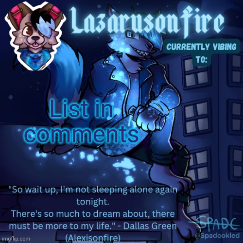 Lazarus temp | List in comments | image tagged in lazarus temp | made w/ Imgflip meme maker