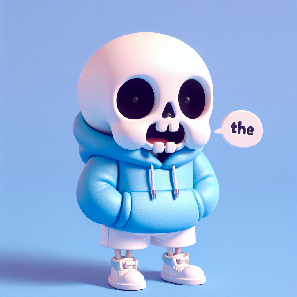 High Quality SanS saying The Blank Meme Template