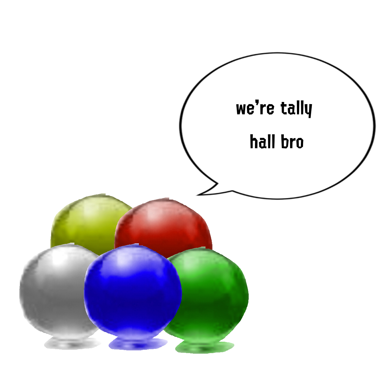 Tally ball Blank Meme Template