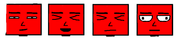 High Quality Dynamo Expression Sheet (Extra) by Punch_The_Clock Blank Meme Template