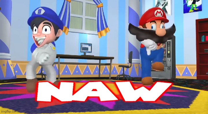 SMG4 hell naw | image tagged in smg4 hell naw | made w/ Imgflip meme maker