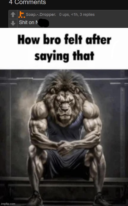 image tagged in how bro felt after saying that | made w/ Imgflip meme maker