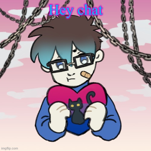 Bred's Picrew | Hey chat | image tagged in bred's picrew | made w/ Imgflip meme maker