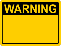 Warning Sign Blank Meme Template