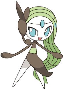 High Quality Meloetta 8 (Aria Form) Blank Meme Template