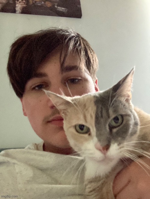 Me an the kity cate :3 | made w/ Imgflip meme maker