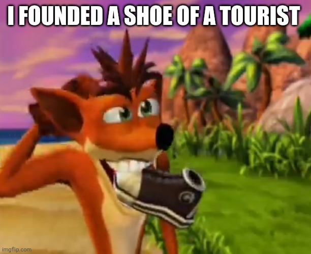 I FOUNDED A SHOE OF A TOURIST | made w/ Imgflip meme maker