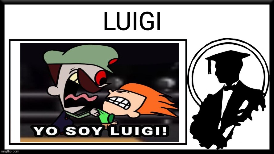 Yo soy luigi Is actually weird | LUIGI | image tagged in lessons in meme culture thumbnail | made w/ Imgflip meme maker