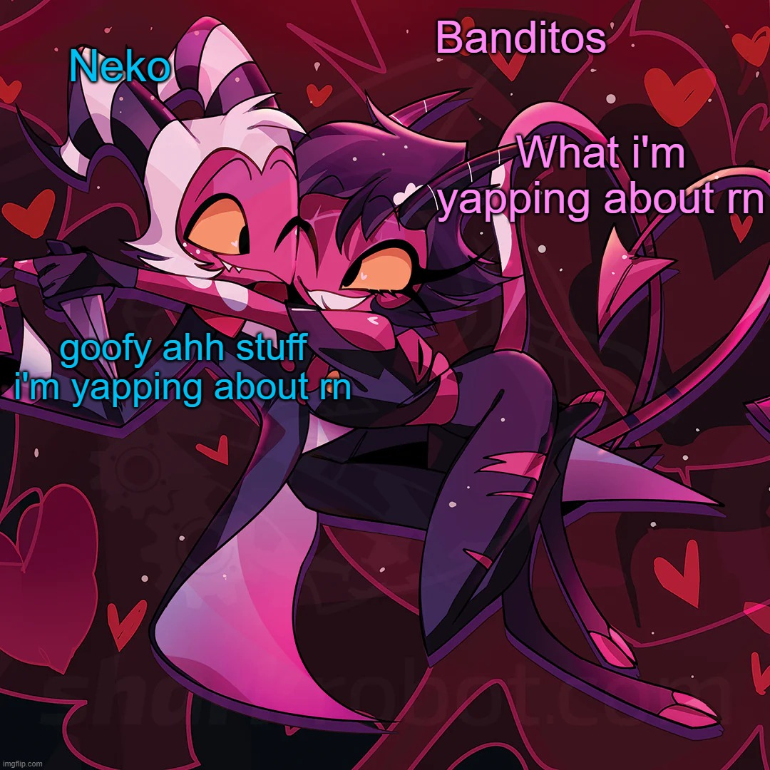 High Quality Neko and Banditos shared temp Blank Meme Template