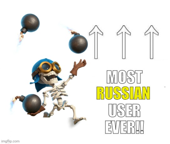 The most user ever | RUSSIAN | image tagged in the most user ever | made w/ Imgflip meme maker